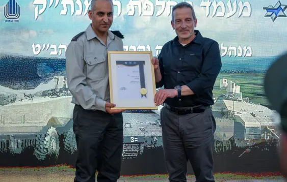 ראש מנת״ק חדש במשרד הביטחון תת אלוף שי עמיאל 13.5.26 (2)