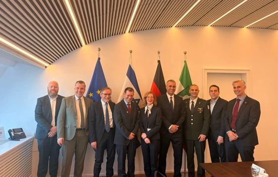 העמקת שיתוף הפעולה הביטחוני תעשייתי בין ישראל וגרמניה 27.2.26 4