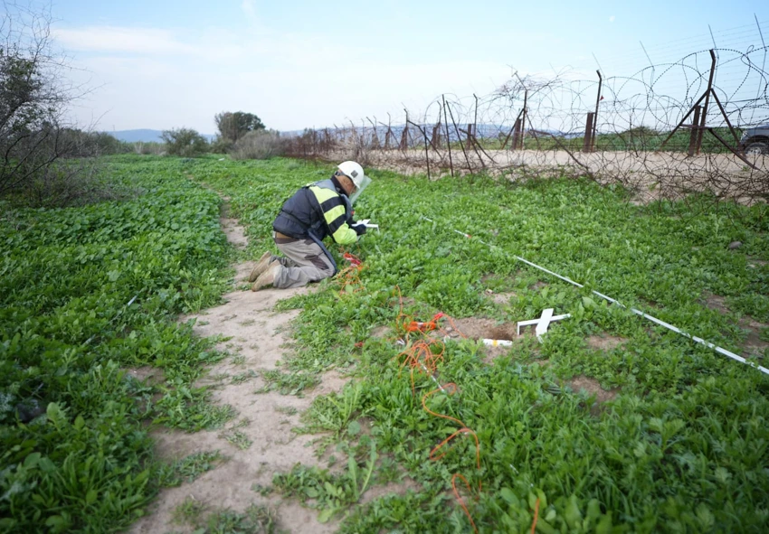 העבודות להקמת המכשול הביטחוני בגבול המזרחי מתרחבות 7.1.25 2