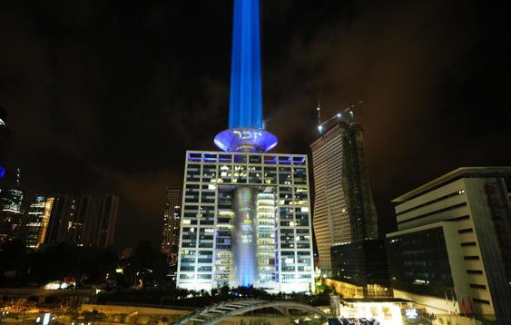 נר זיכרון ענק 19.4.26